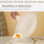 Non-Stick Stone Cookware Set - 4 Pieces for Home Use