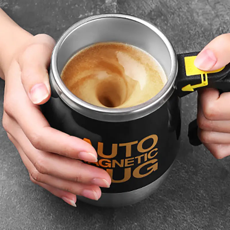 Automatic Self-Stirring Magnetic Mug - 304 Stainless Steel