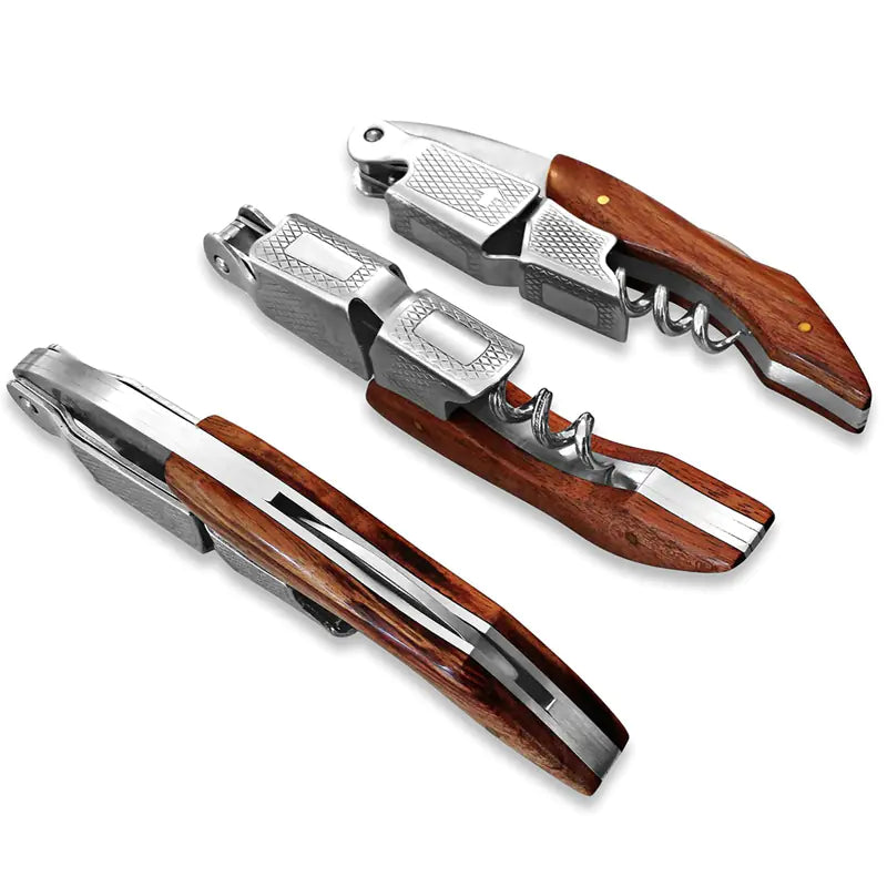 Professional Bottle Opener with Quality Wooden Handle