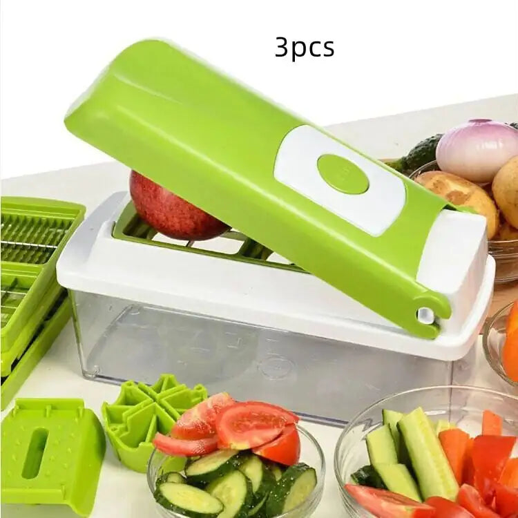Multifunctional Diced Vegetable Cutter for Salads