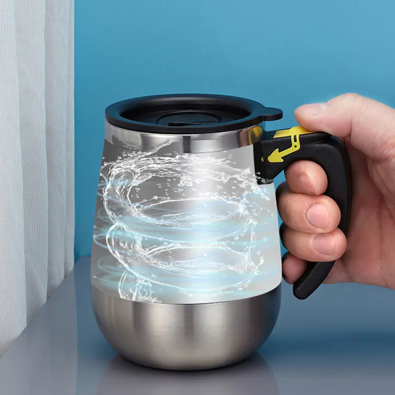 Automatic Self-Stirring Magnetic Mug - 304 Stainless Steel