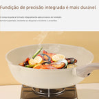 Non-Stick Stone Cookware Set - 4 Pieces for Home Use