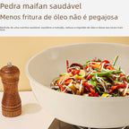 Non-Stick Stone Cookware Set - 4 Pieces for Home Use