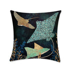 Deep Sea World Printed Sofa Pillow Cases for Home