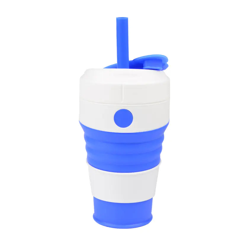 Portable Folding Silicone Cup for Outdoor Sports