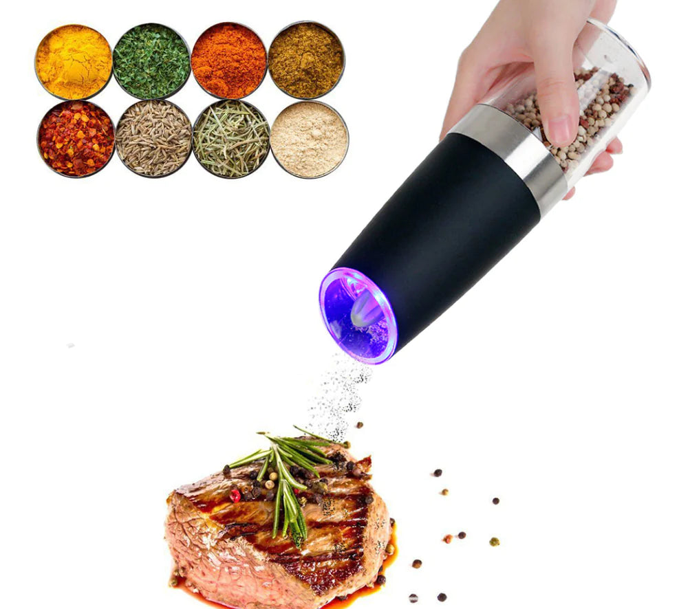 Stainless Steel Electric Pepper Mill Grinder
