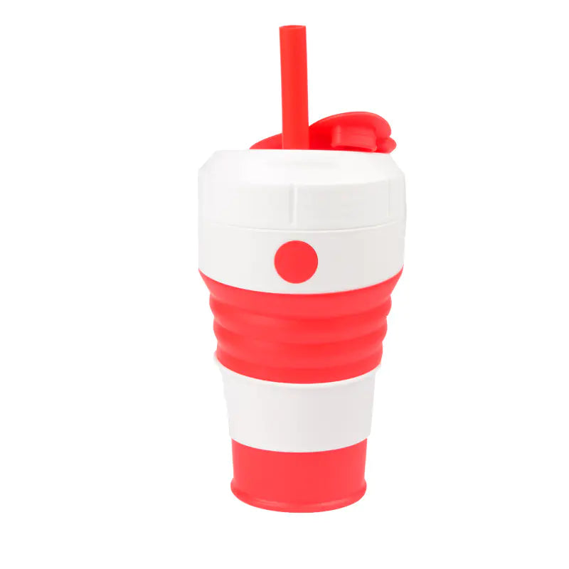 Portable Folding Silicone Cup for Outdoor Sports