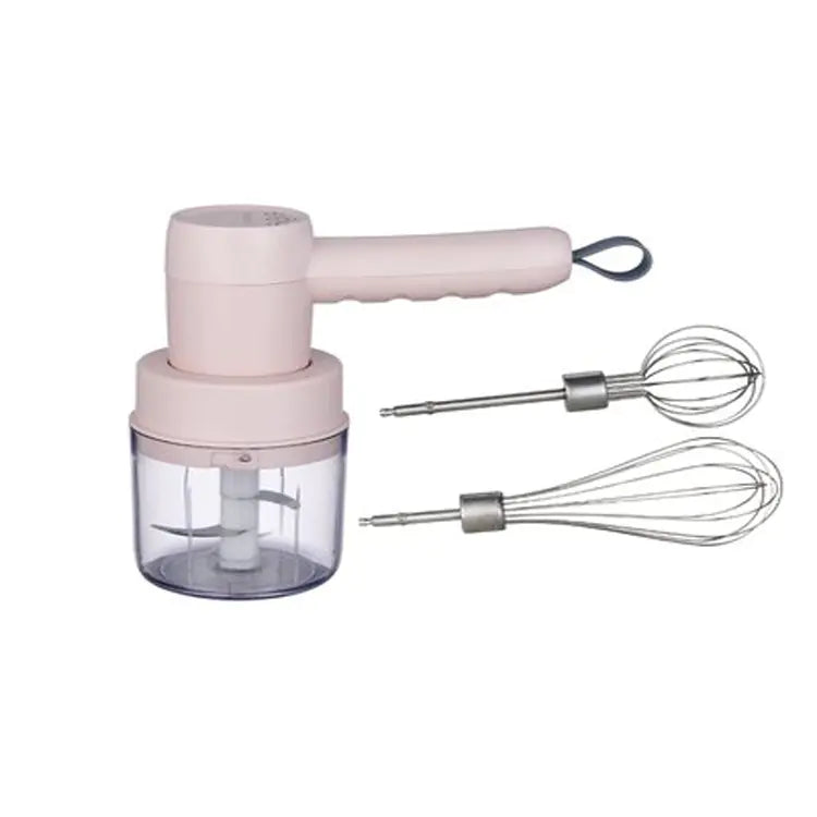 Three-in-One Wireless Electric Whisk Mixer Tool